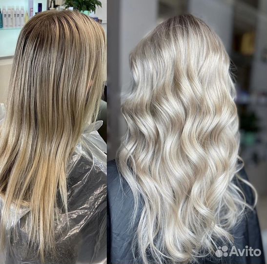 Окрашивание волос парикмахер исправление брака