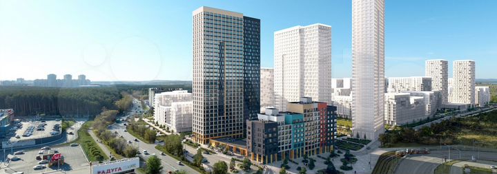 2-к. квартира, 58,3 м², 16/32 эт.