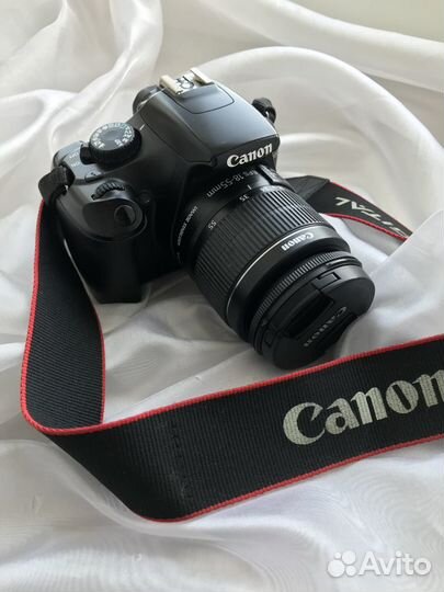 Зеркальный фотоаппарат Canon eos 1100d объектив