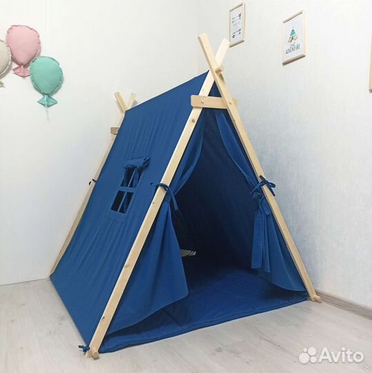 Палатка детская (палатка из хлопка)