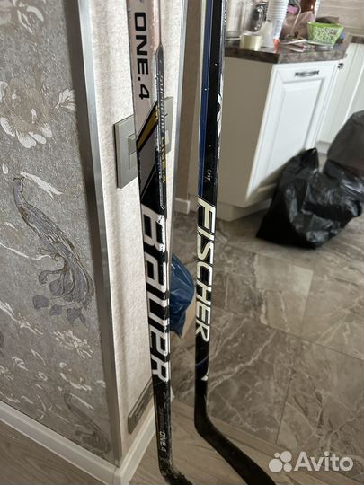 Клюшка хоккейная левый хват бу