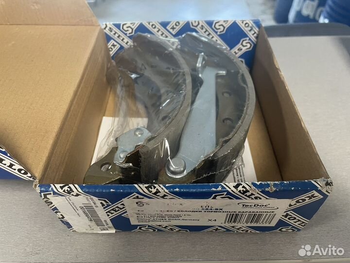 Колодки тормозные барабанные