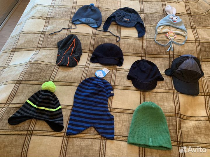 Шапки на малышей и подростков