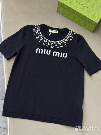 Футболка Miu Miu 2 цвета