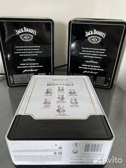 Жестяная коробка Jack Daniels