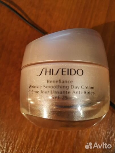 Пустые баночки от кремов Shiseido