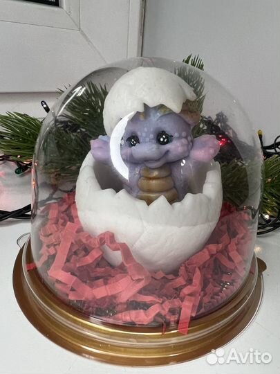 Дракон из мыла ручная работа