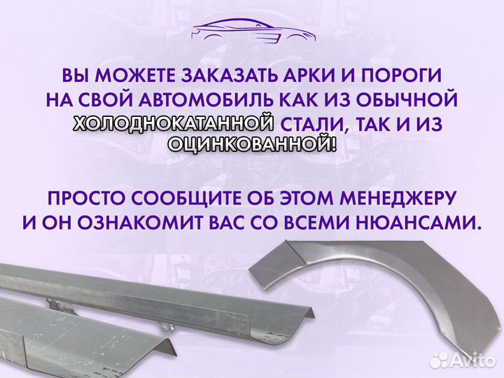 Ремонтные арки на Volvo S60 1 поколение