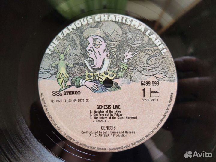 Виниловая пластинка - Genesus - LP