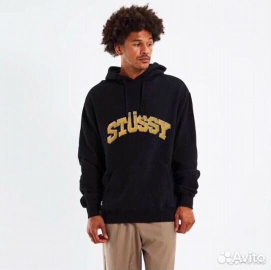 Худи stussy pigment dyed