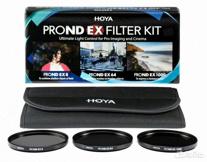 Светофильтр Hoya PRO ND EX filter KIT 8/64/1000
