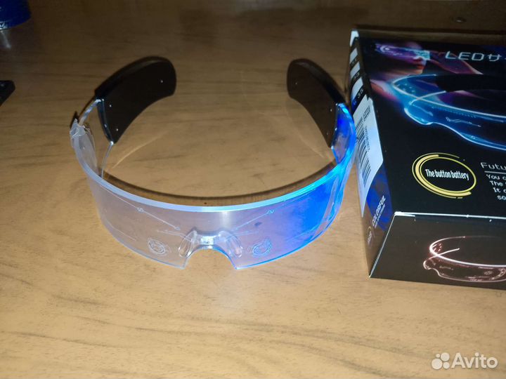 LED кибер очки Новые