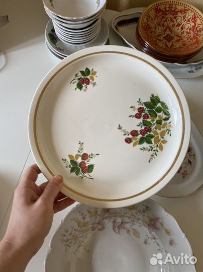 Декоративные тарелки. Сервиз. Посуда. Винтаж. СССР