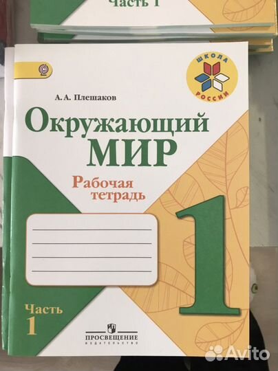 Рабочая тетрадь окружающий мир 1 класс