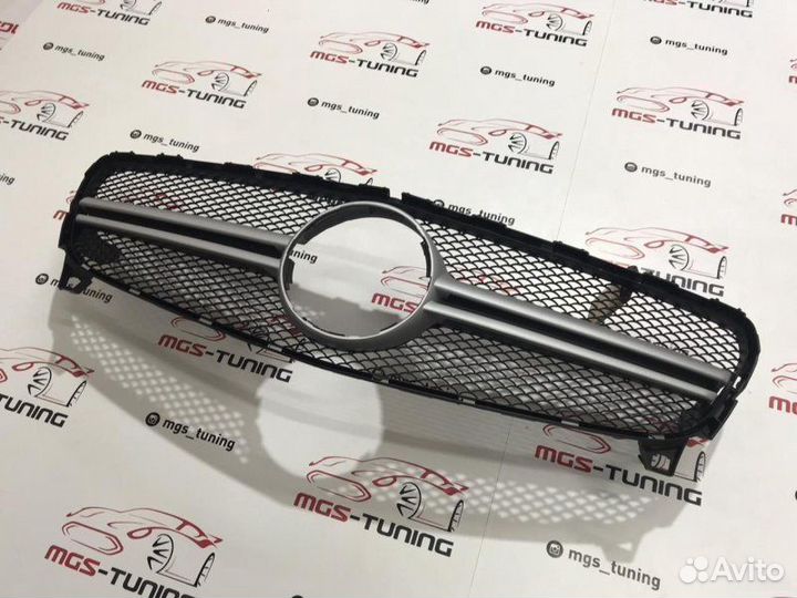 Решетка Mercedes A-class w176 AMG 45 Silver