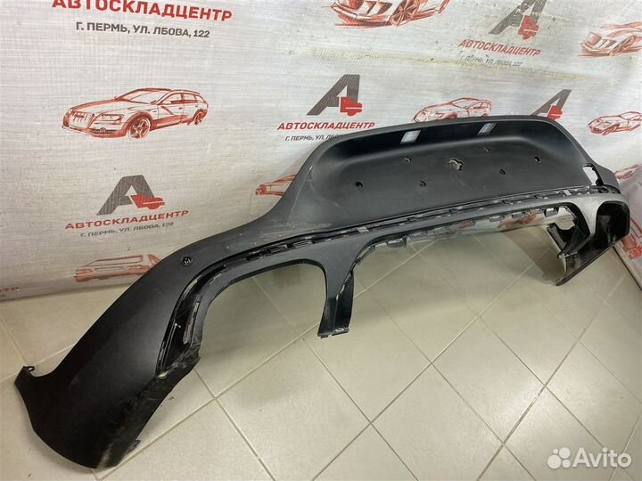 Бампер задний Mercedes Glc Coupe (X253) 2015-Н.в