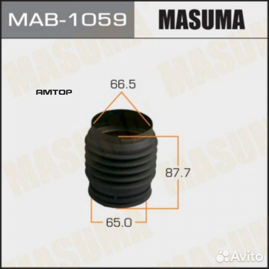Masuma MAB-1059 Пыльник амортизатора Masuma MAB-10