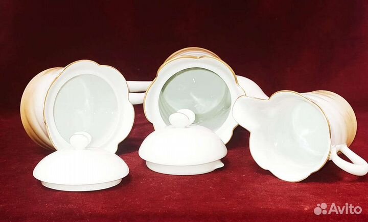 Кофейный сервиз inglasur, ГДР, на 6 персон