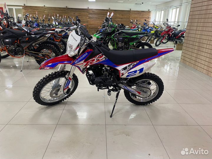 Мотоцикл Кроссовый Motoland RZ 200 (164FML)