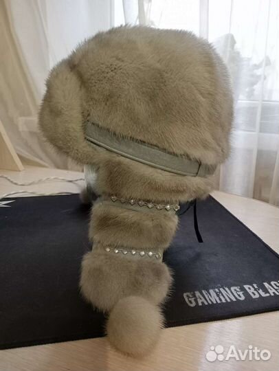 Шапка ушанка женская мех