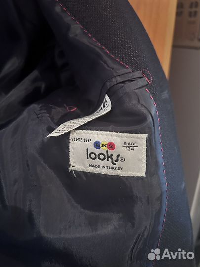 Пиджак новый 134 см