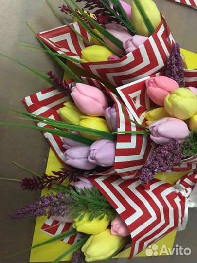 Букет из мыла