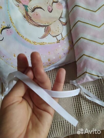 Новые Бортики -подушки,простынь, одеяло