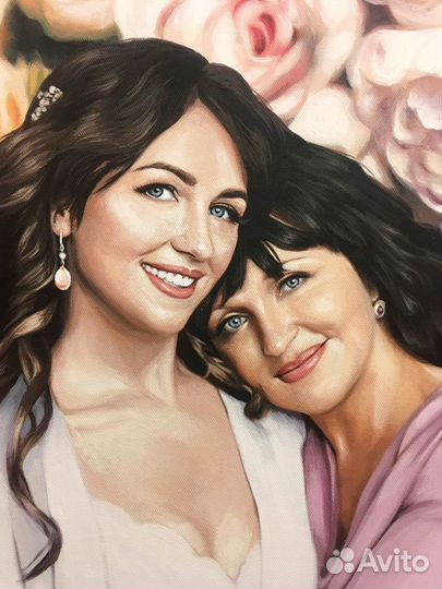 Портрет по фото, художник