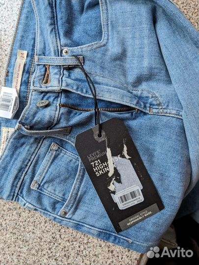 Джинсы Levi's 720 High Rise Super skinny 24/28