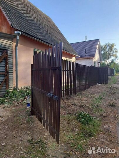 Установка заборов