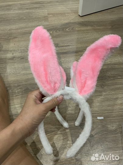 Ушки зайчика ободок