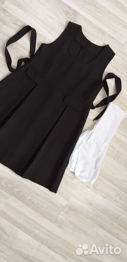 Новая Школьная форма р.116-122 и бел.колготки