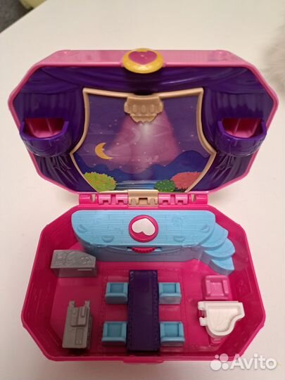 Polly pocket, шкатулка-театр