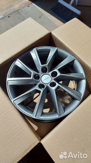 6x15/5x100 ET38 D57,1 KHW1507 Gray