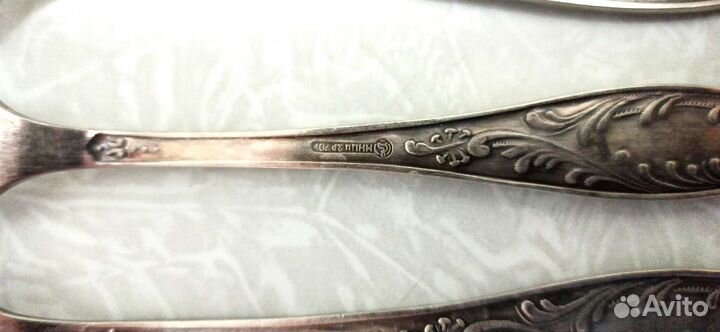 Ложки мельхиор СССР