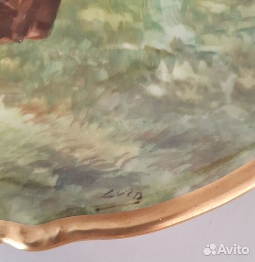 Декоративная тарелка Лимож