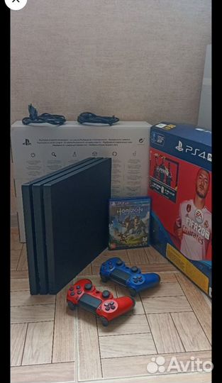 Игровая приставка ps4 pro 1tb