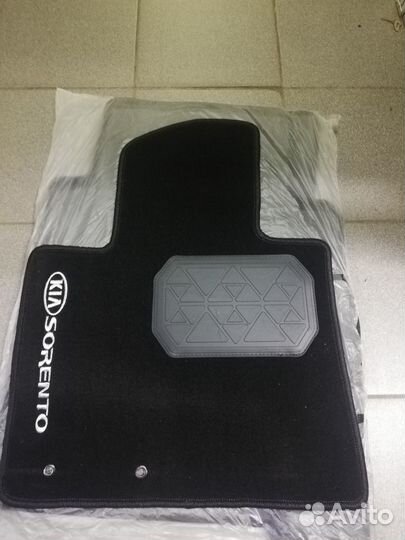 Коврики в салон Sorento 09 текстильные