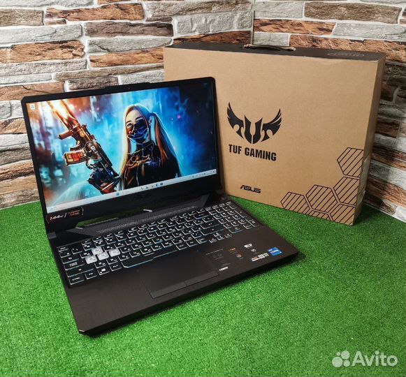 Игровой ноутбук Asus tuf 144Герц i5 11го/RTX 3050