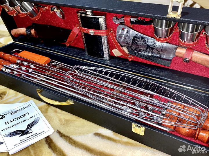 Подарочный шашлычный набор