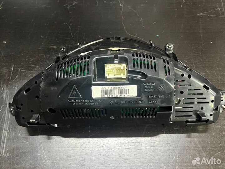 Шиток приборов мерселес w211 рестайлинг США