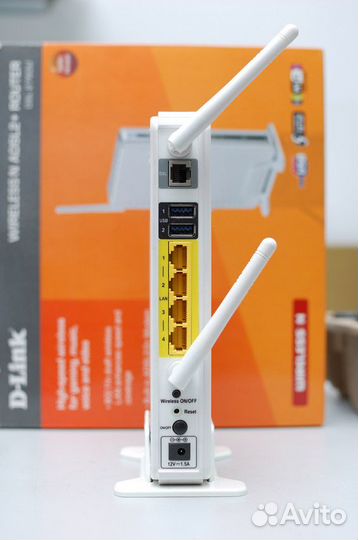 Роутер D-Link DSL-2760U (с упаковкой)