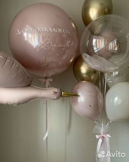 Гелевые шары на день рождения