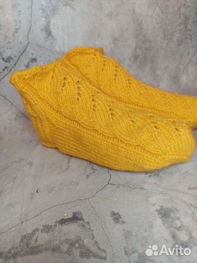 Вязанные носочки