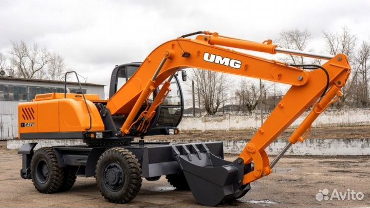 Колёсный экскаватор UMG E145W, 2024