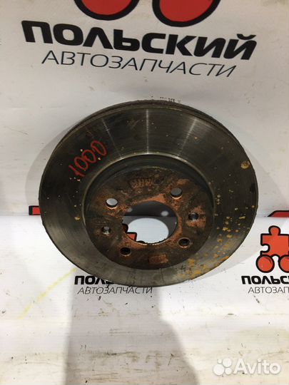 Диск тормозной передний hyundai solaris 1