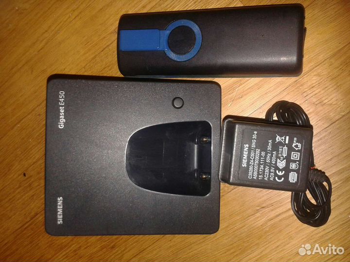 Dect-телефон Siemens Gigaset E450 с убитым аккумом