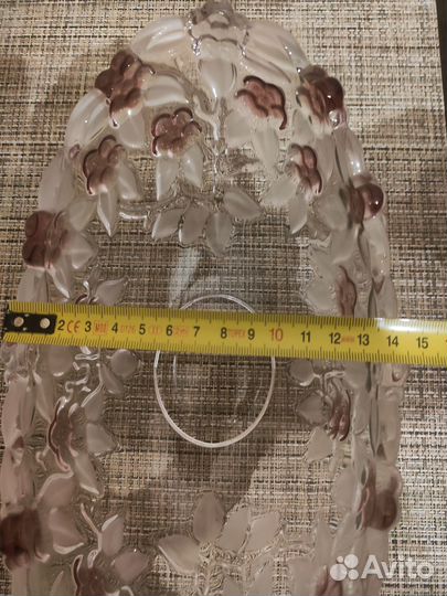 Конфетница цветное стекло. Германия