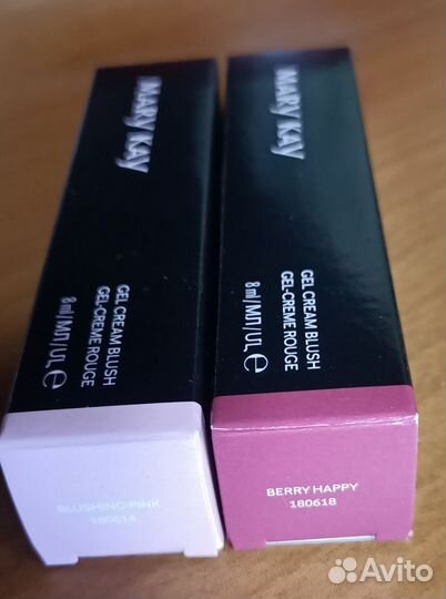 Новые гелевые кремовые румяна и спонжик Mary Kay