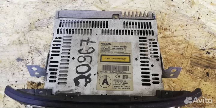 Магнитола Nissan Almera Tino V10 2003 28185BU005